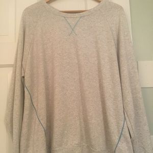 Fresh produce pearl grey sweatshirt